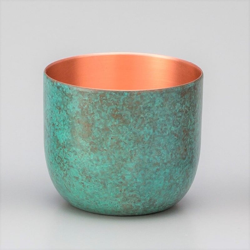 ◆純銅製ぐい吞み③(ピンクゴールド)新品[オマケ付] ﾓﾒﾝﾀﾑﾌｧｸﾄﾘｰ・Orii】ぐい吞み | 高岡伝渡 -online shop-