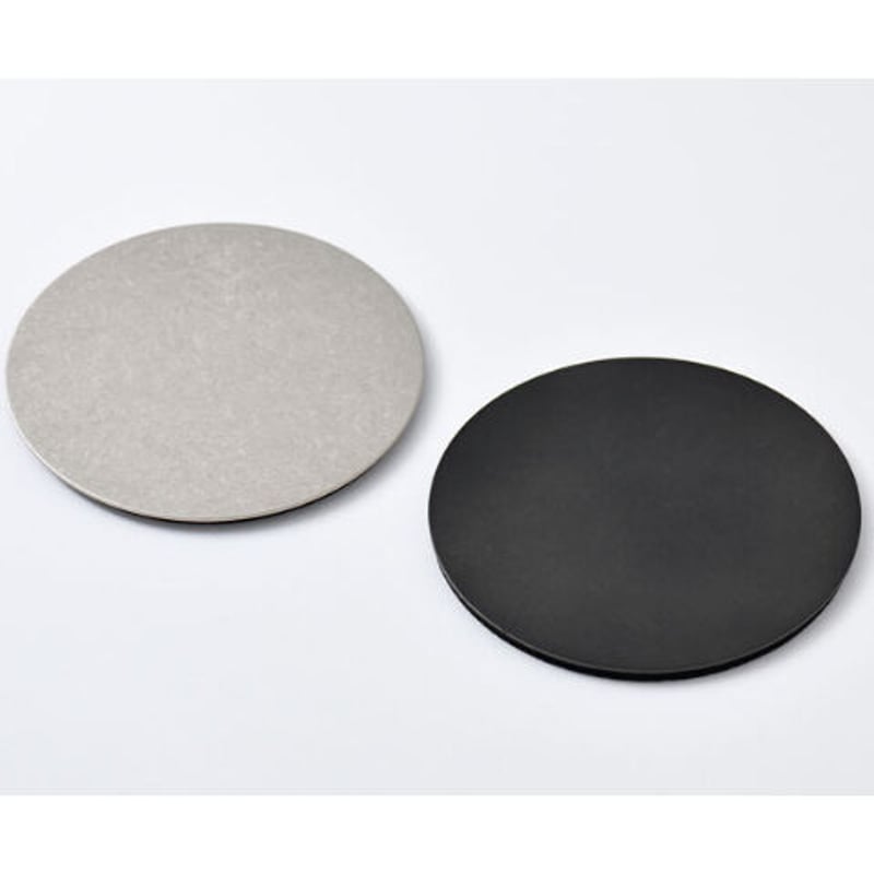 NAGAE】コースター ブラック・シルバー 2枚セット | 高岡伝渡 -online