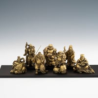 【銀河堂】　七福神セット(二段台付)