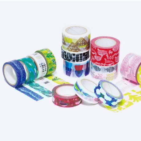 【富山もよう】マスキングテープ 6個セット (幅30mm)