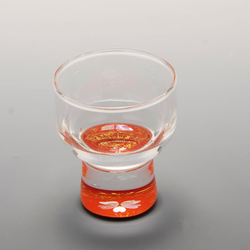 天野漆器】杯 金桜（貝入）朱／黒 | 高岡伝渡 -online shop-