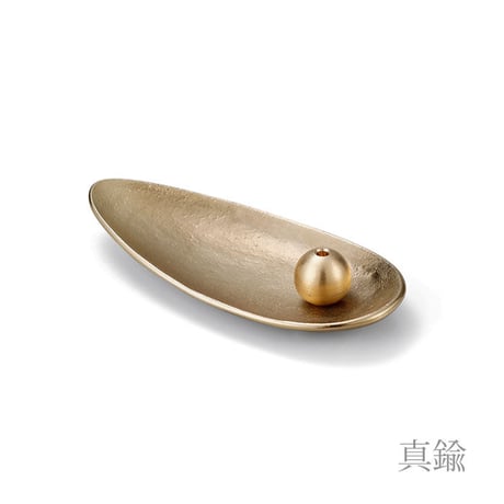 【能作】香の器セット - 笹