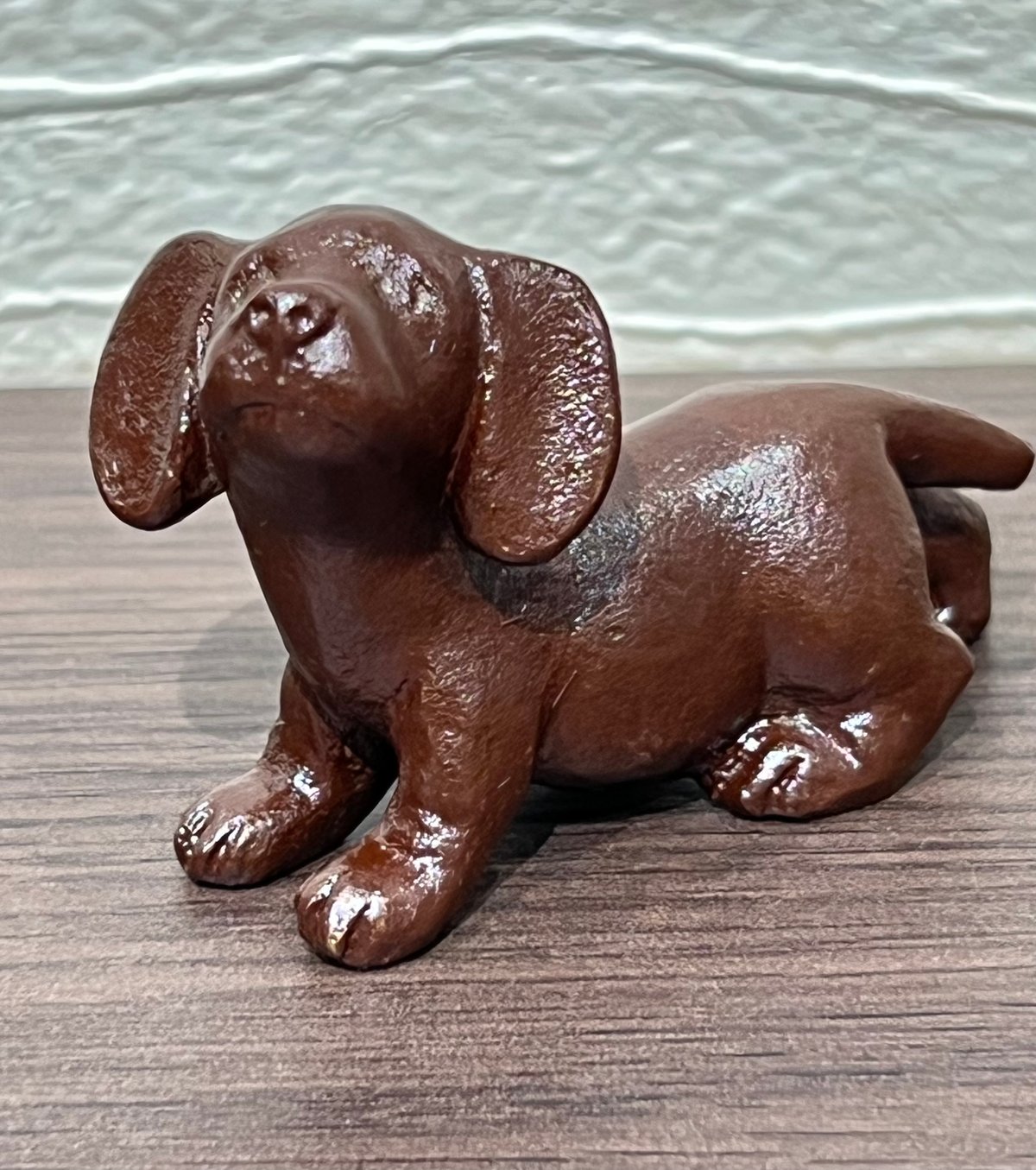 青銅製　金工　狛犬　盆景　箸置き　無銘 青銅製 金工 狛犬 盆景 箸置き 無銘