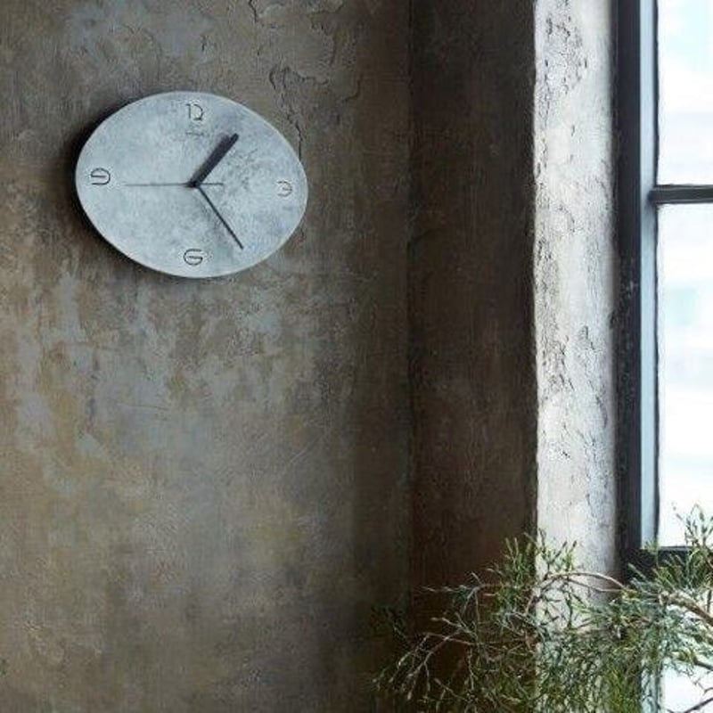 【新品】高岡銅器 折井 time and space 壁掛け時計 オーバル L ﾓﾒﾝﾀﾑﾌｧｸﾄﾘｰ・Orii】time and space oval<オーバル>_L |