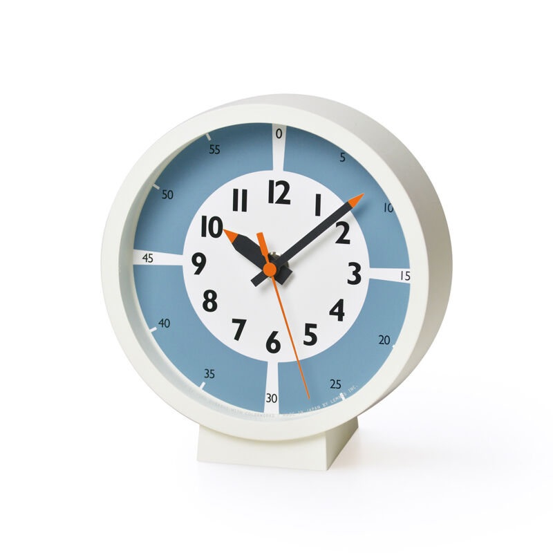 Lemnos】 fun pun clock with color! for table ふん...