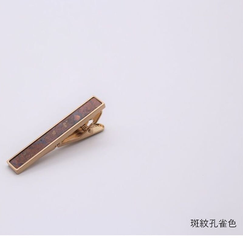 ﾓﾒﾝﾀﾑﾌｧｸﾄﾘｰ・Orii】 tie clip<ネクタイピン ゴールド> | 高岡伝渡