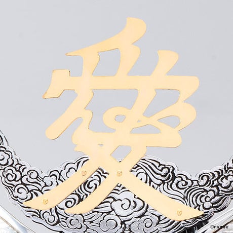 【銀雅堂】戦国武将兜    直江兼続公　飾り台セット