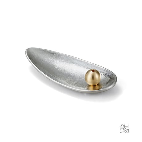 【能作】香の器セット - 笹