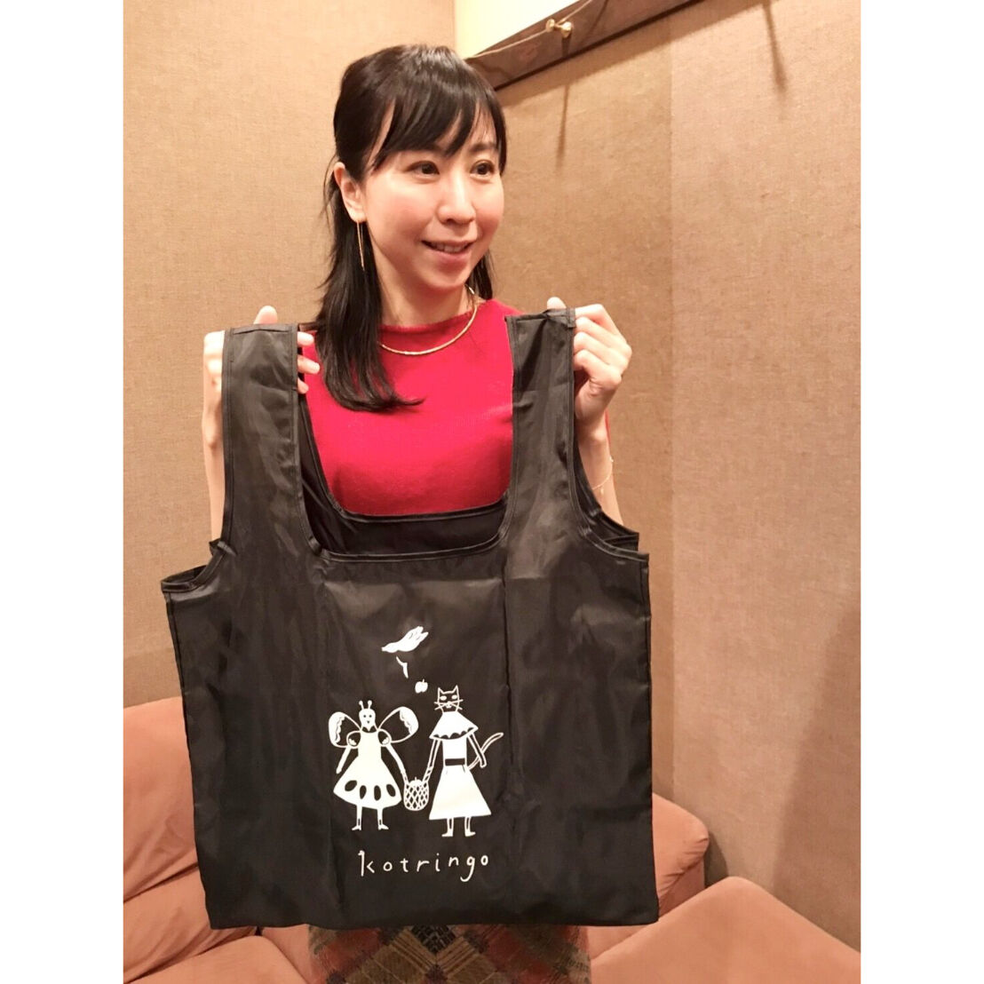 蝶々ガールとゆきちゃんのお買い物エコバッグ | kotringo Online Store