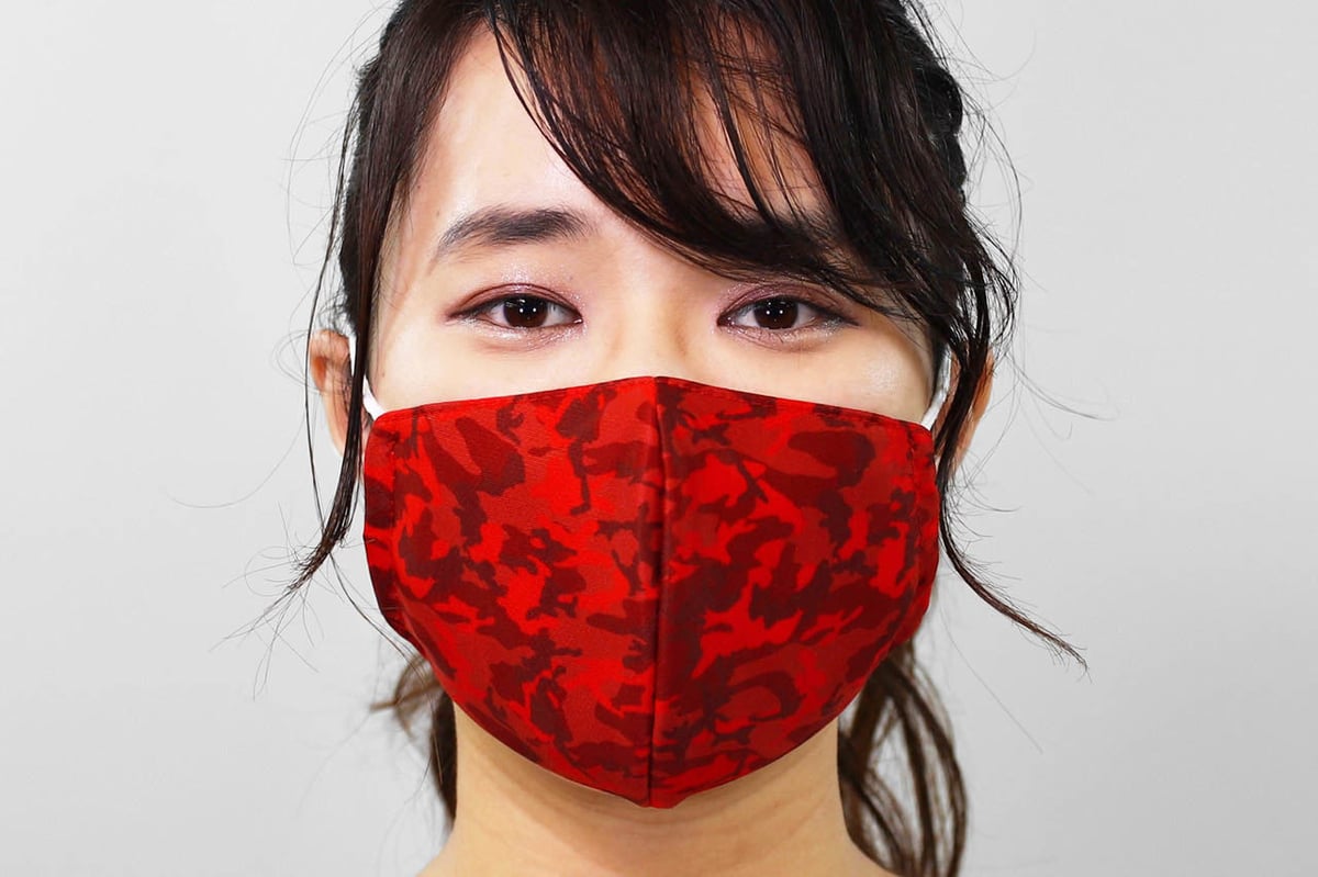 赤迷彩マスク | V-ELEVEN／Bibs.jp Stores店