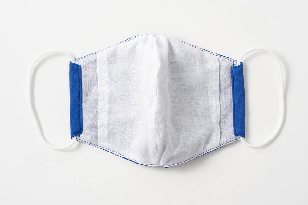 洗える4層布マスク(青) | V-ELEVEN／Bibs.jp Stores店