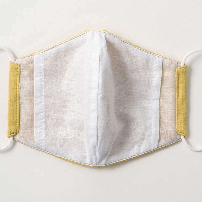 夏用2層布マスク(ゴールド) | V-ELEVEN／Bibs.jp Stores店