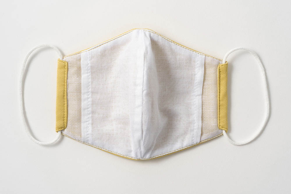 夏用2層布マスク(ゴールド) | V-ELEVEN／Bibs.jp Stores店