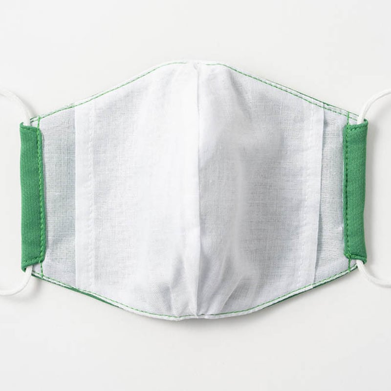 夏用2層布マスク(緑) | V-ELEVEN/Bibs.jp Stores店 夏用2層布マスク(緑) | V-ELEVEN/Bibs.jp Stores店