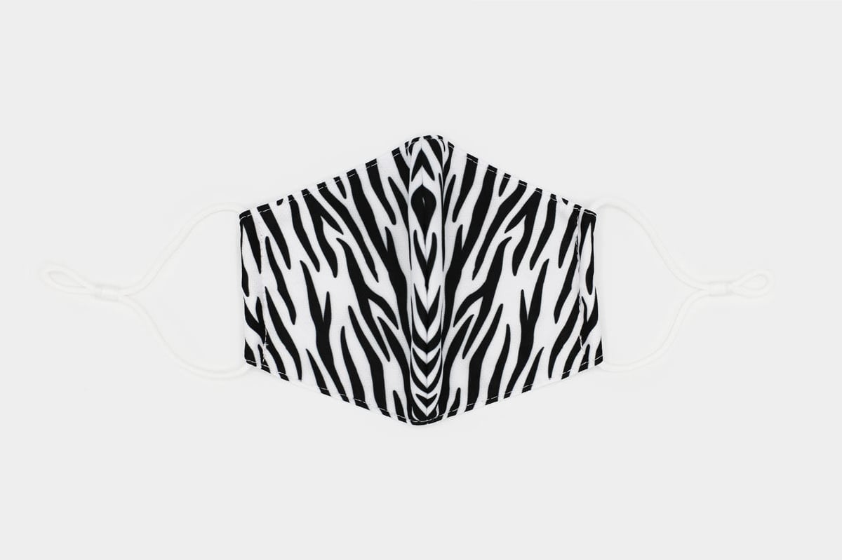 ゼブラ柄マスク | V-ELEVEN／Bibs.jp Stores店