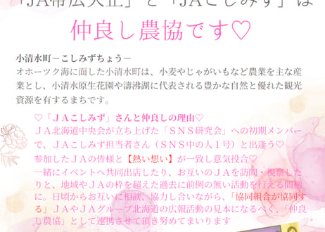 【★ブラックフライデーセール★】期間限定・数量限定　北海道仲良し２ＪＡセット