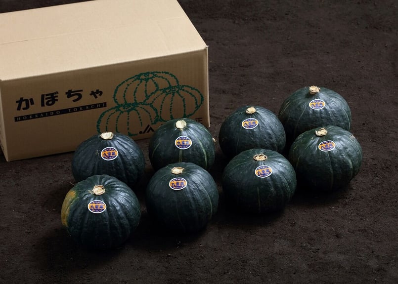 かぼちゃ 8玉サイズ 8玉入り(10㎏) | 十勝のじゃがいも・メークインの