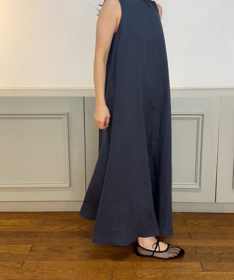 backneck gather one-piece