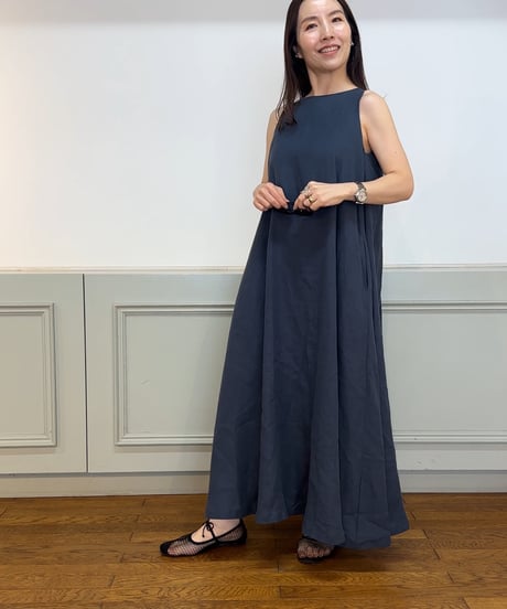 backneck gather one-piece