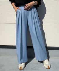 high waist straight denim pants