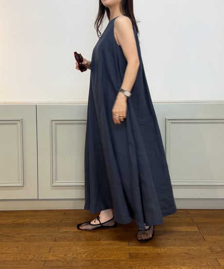 backneck gather one-piece