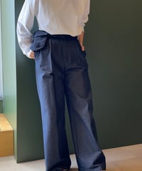 pocket belt denim