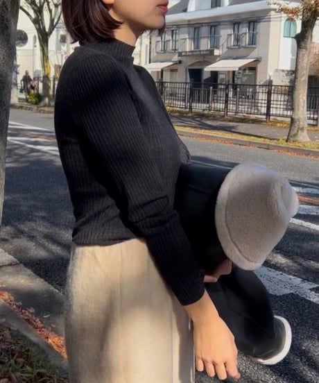 rib turtle Knit