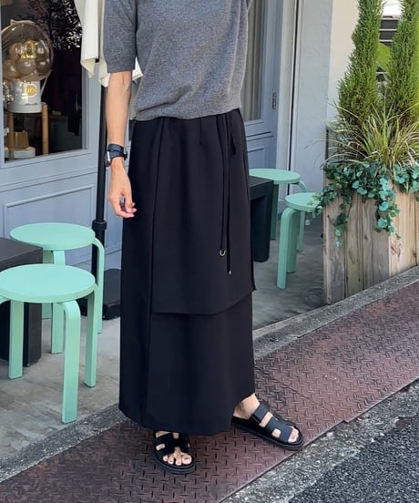 layered lap skirt