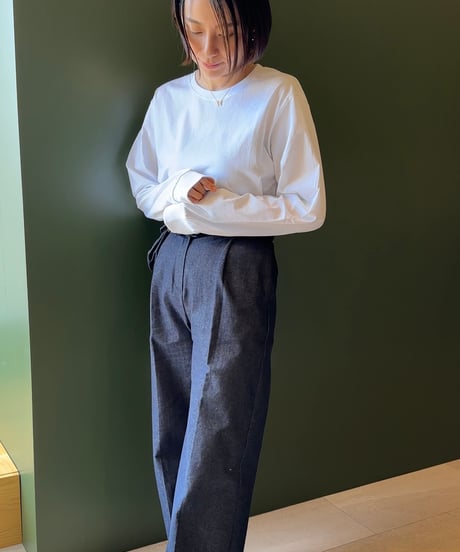pocket belt denim