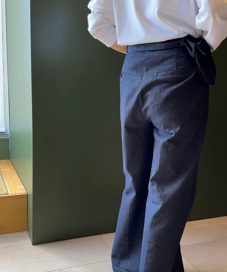 pocket belt denim