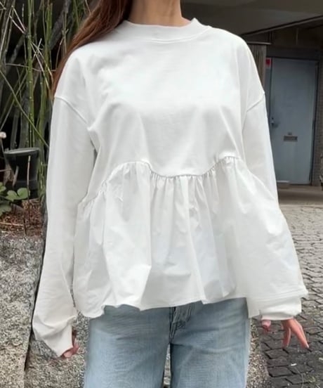 balance peplum tops