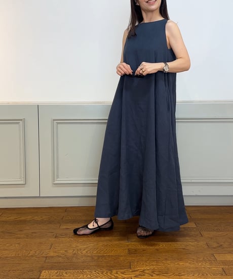 backneck gather one-piece