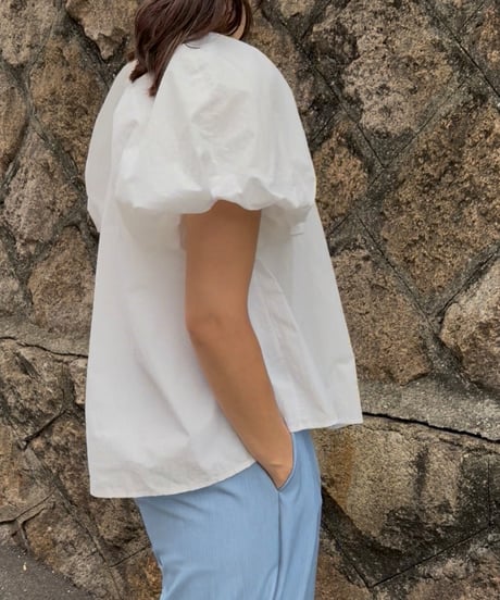 tulip sleeve blouse