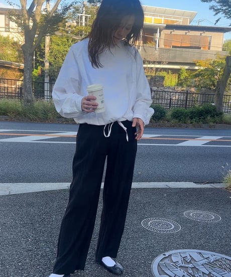 drawstring blouse