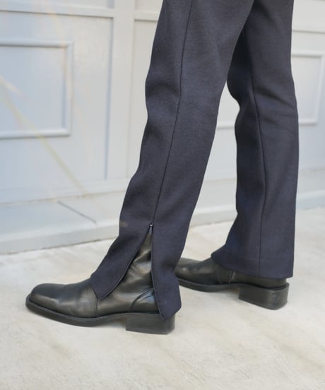 wool  tapered pants