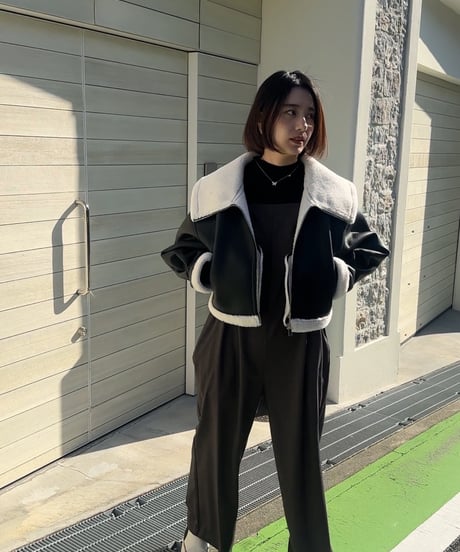 eco leather bonding jacket