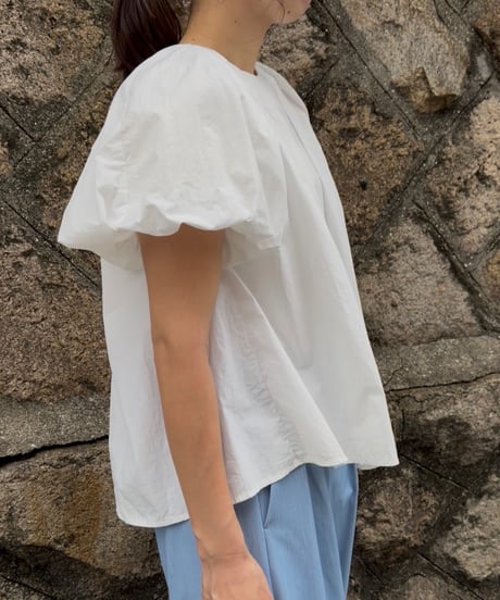 tulip sleeve blouse