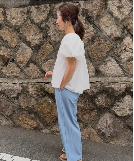 tulip sleeve blouse