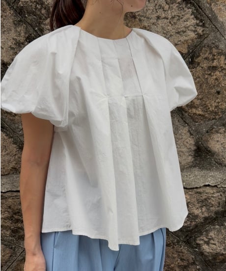 tulip sleeve blouse