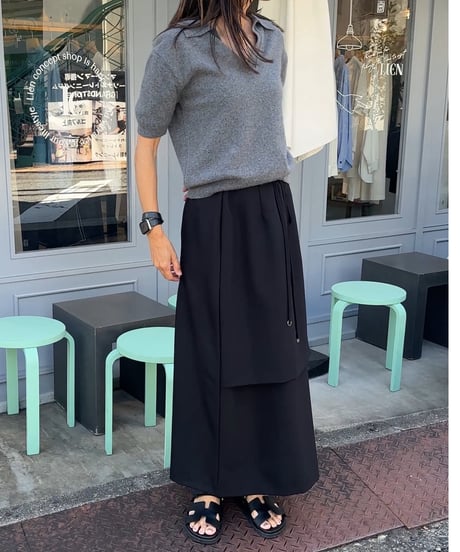 layered lap skirt