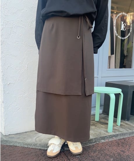 layered lap skirt