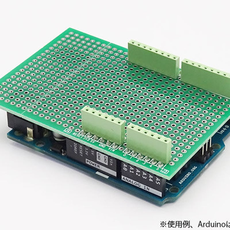 Ａｒｄｕｉｎｏ用ユニバーサルシールドキット（緑） | WINGS STORE