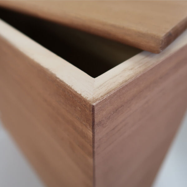 桐米櫃 スリムタワー 10kg用 印籠柿渋 無垢材 新潟県加茂製 [野本桐函