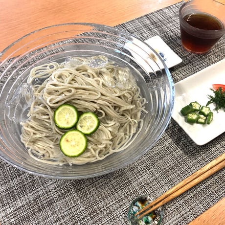 えごまめん 3本セット 600g (200g×3袋) エゴマ素麺 そうめん 川上農園 ゆうパケット [越後五泉] プレミアム  新潟特選品シリーズ