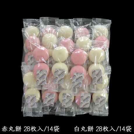 [一升餅] 紅白丸餅 担ぎ初めセット 1.8kg (30g×60個入) 国内産水稲もち米100%使用 [富貴吉祥かつぎ袋]  ギフト専用シリーズ