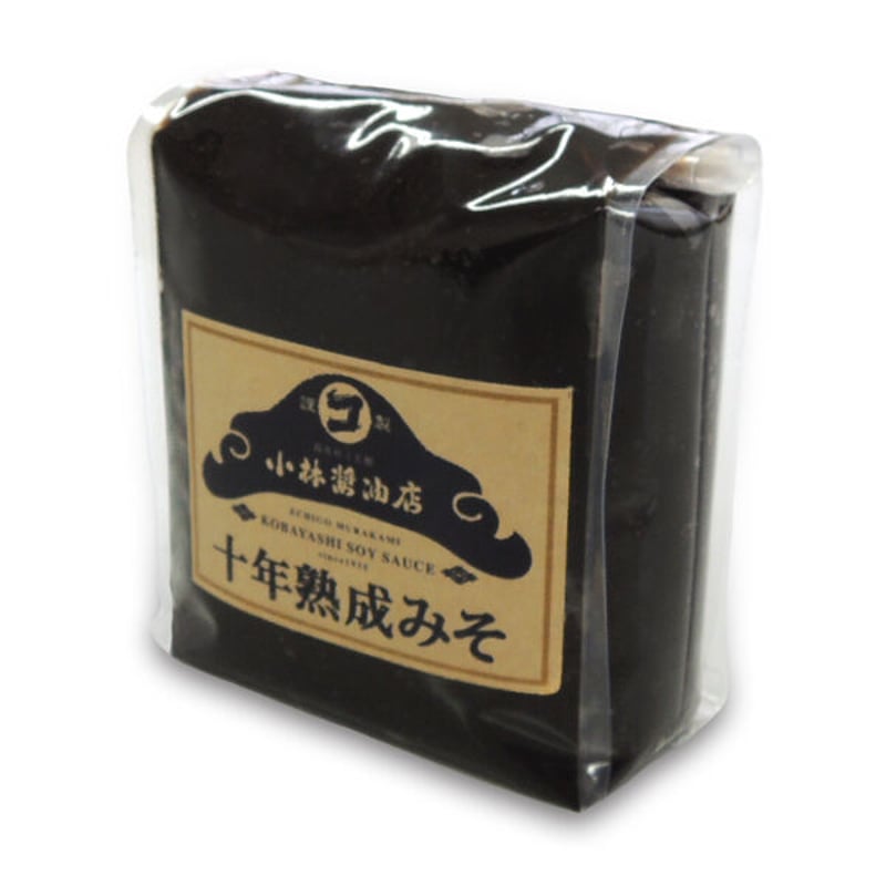 十年熟成味噌 500g 小林醤油店 [越後村上味噌] 新潟特選品シリーズ