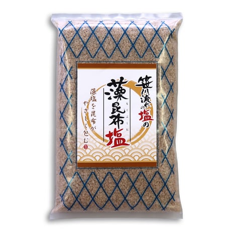 笹川流れの塩 藻昆布塩ギフトセット 1050g (350g×3) えん (旧吉野屋) [越後塩] 新潟特選品シリーズ