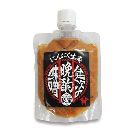 健次の晩酌みそ  にんにく生姜味噌  150g  旨味調理みそ 越後亀田郷 [村山健次商店] 新潟特選品シリーズ