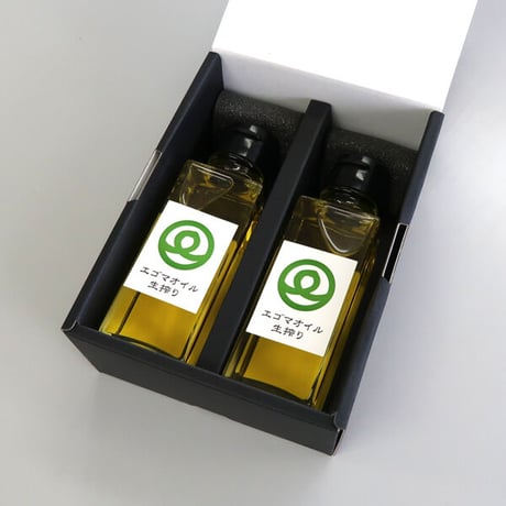エゴマオイル ギフト2本セット 生搾り (100g×2本) 無農薬栽培  川上農園 [越後五泉] プレミアムオーガニック 新潟特選品シリーズ