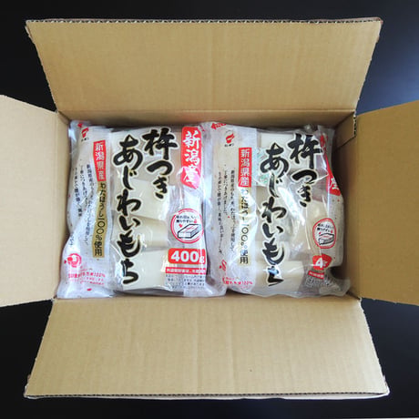 杵つきあじわいもち 切り餅 ケース販売 4.8kg (400g✕12袋) 新潟県産わたぼうし100% たいまつ 新潟特選品シリーズ